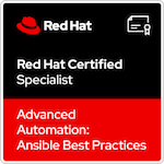 Red Hat Certified Specialist Ansible Automation Best Preactice
